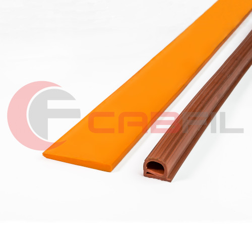 Borrachas de vedação em silicone